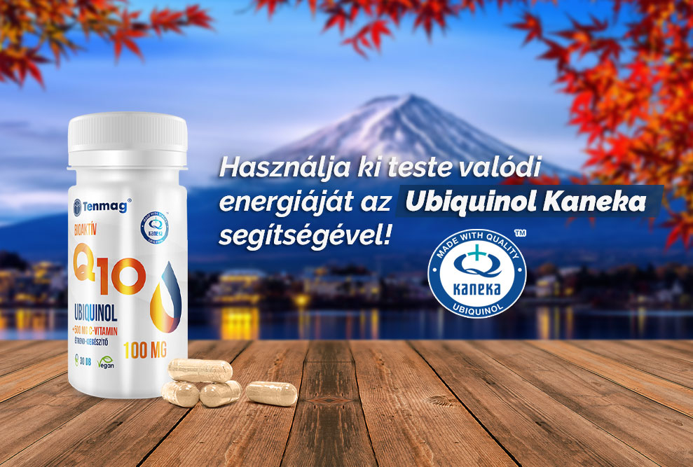 Használja ki teste valódi energiáját az Ubiquinol Kaneka segítségével