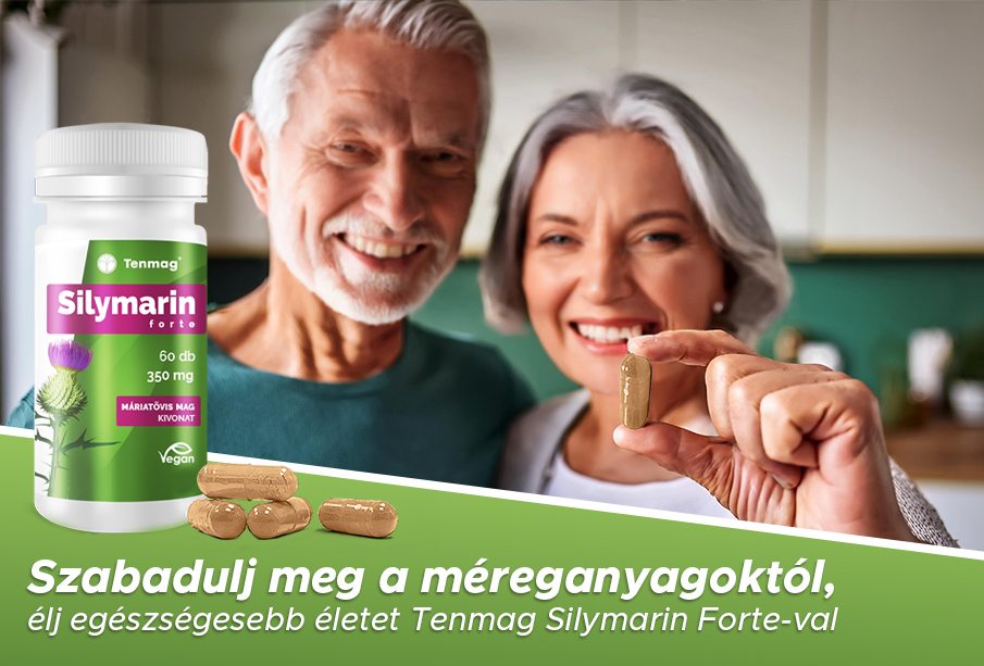 Szabadulj meg a méreganyagoktól, élj egészségesebb életet Tenmag Silymarin Forte-val