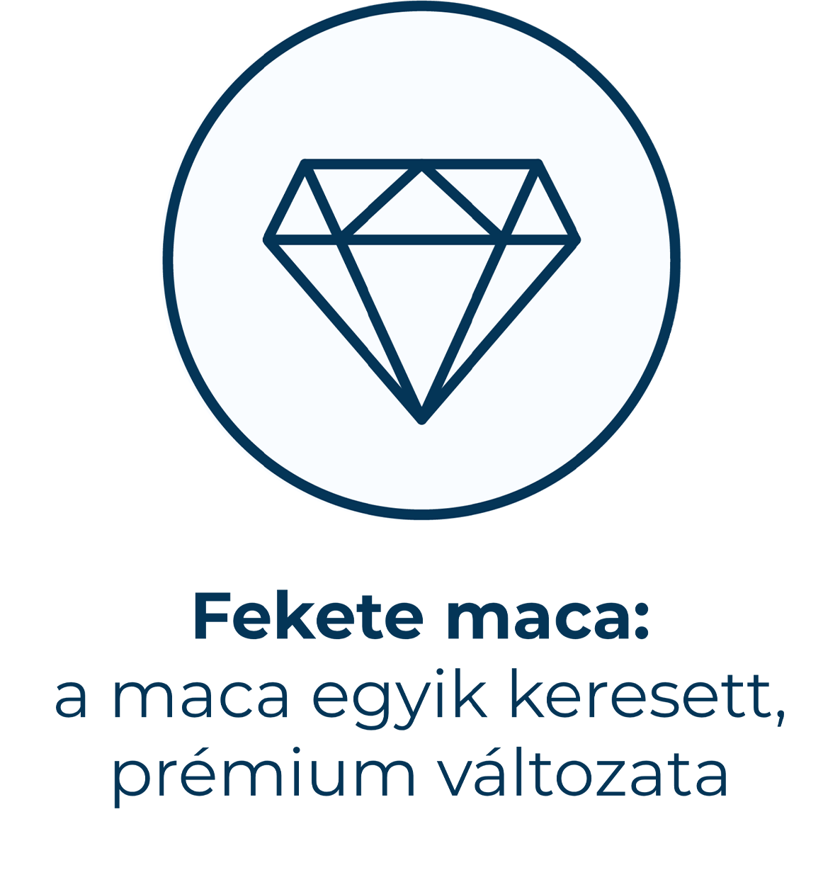 Maca negra, fekete maca